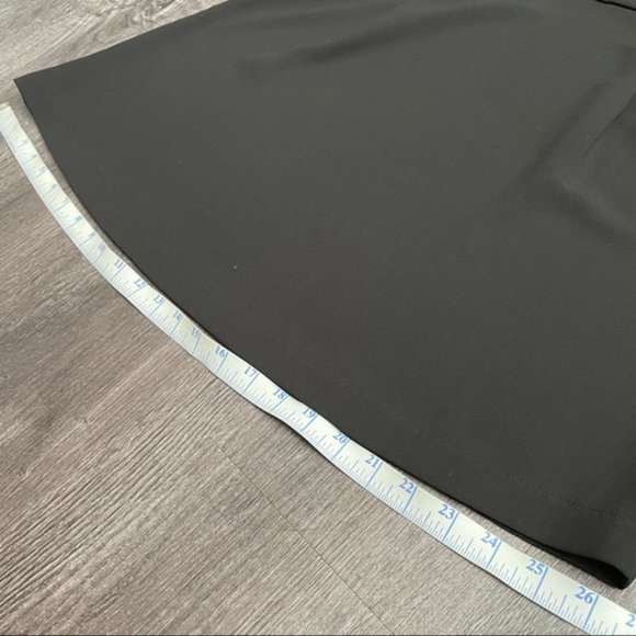 Nu New York Black Mini Cocktail Drop Shoulder Dress (L) - Picture 4 of 9